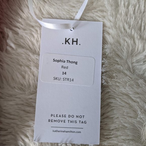 Katherine Hamilton Sophia Bra (36DD) & Thong (UK 14 / US 10) - Picture 4 of 7